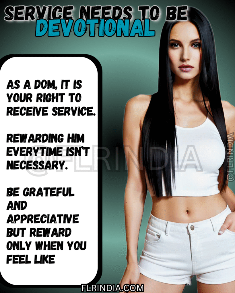 An educational female led relationship femdom caption