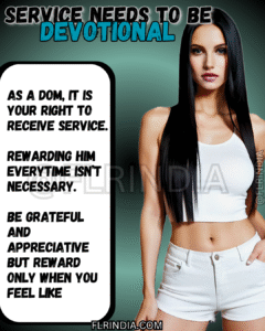 An educational female led relationship femdom caption