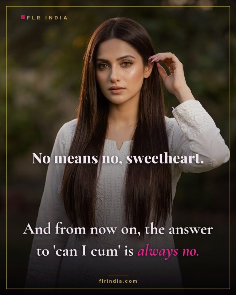 Orgasm denial caption — wife makes the answer to release a permanent no.
