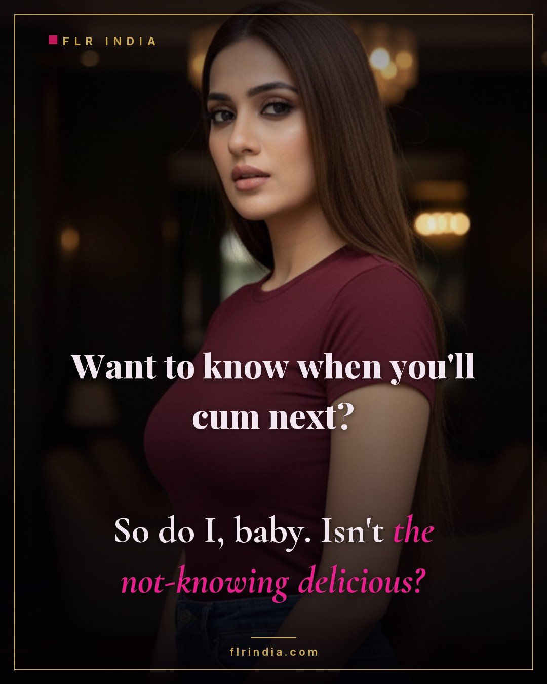 Orgasm denial caption — wife keeps her husband guessing about his next orgasm.