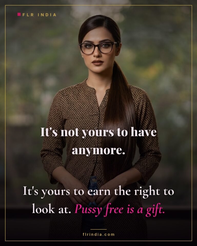 Pussy free caption — wife frames denied access as a gift her husband earns.