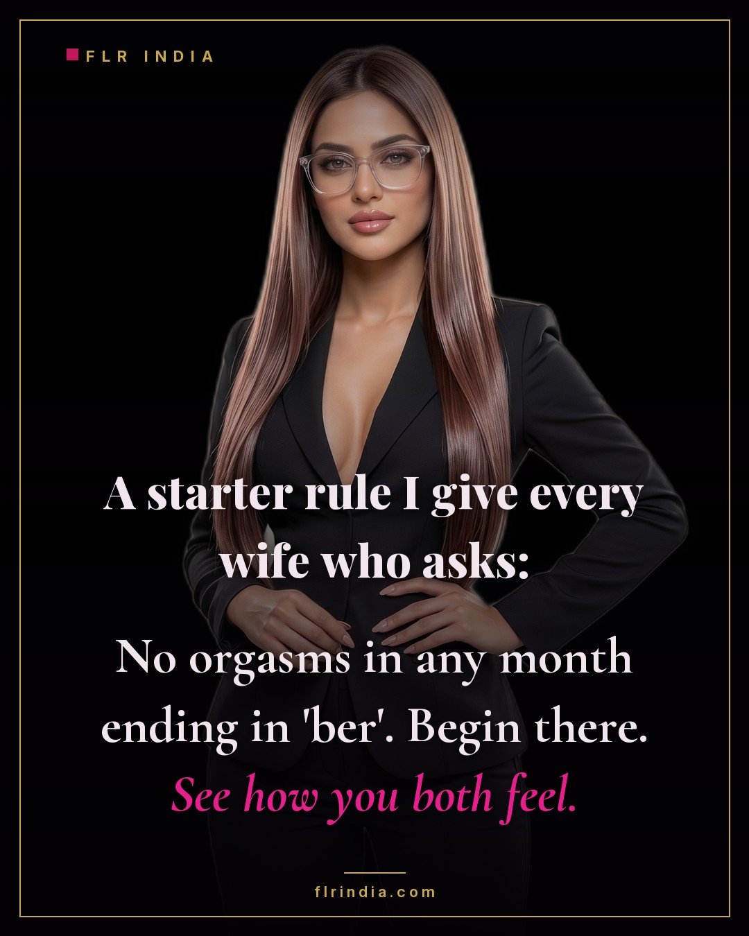 Chastity tips caption — a starter denial rule: no orgasms in any month ending in ber.