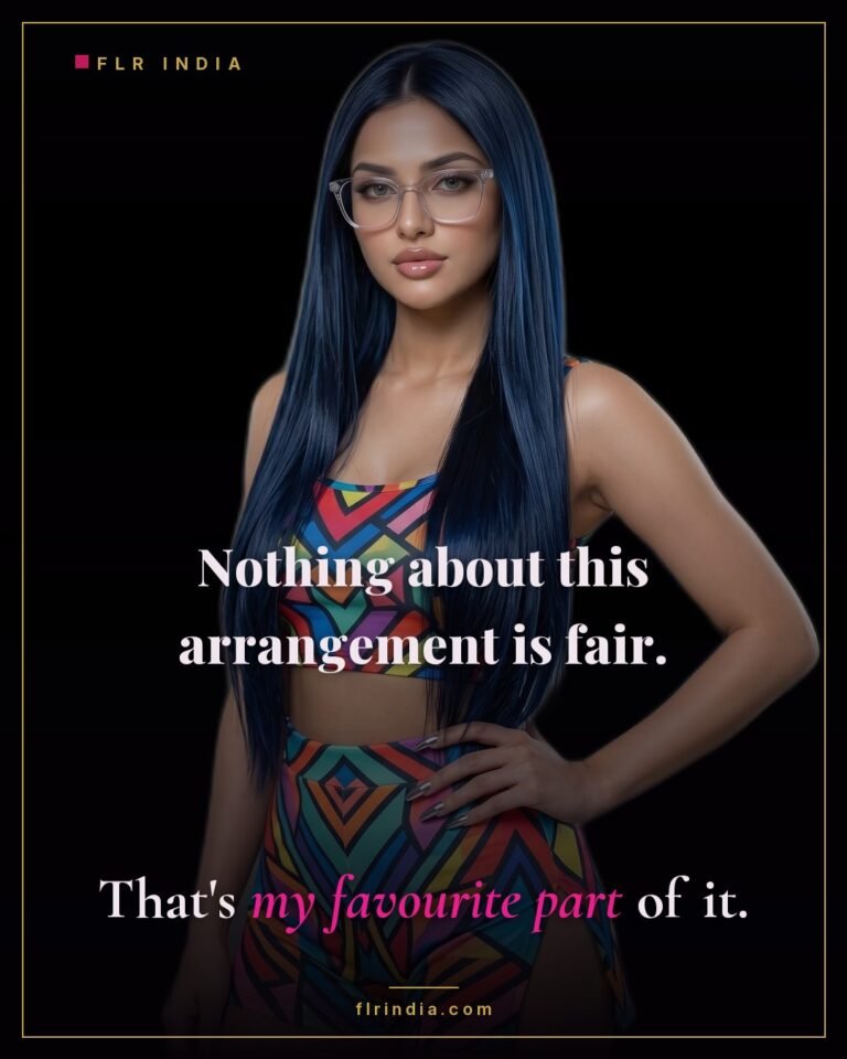 Cruel femdom caption — nothing about the arrangement is fair, and that is her favourite part.