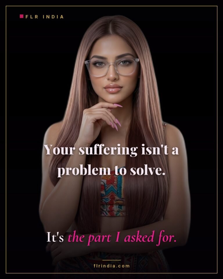 Cruel femdom caption — his suffering is not a problem to solve; it is the part she asked for.