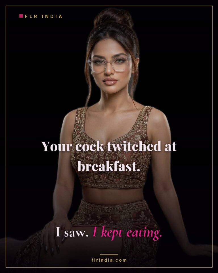 Cruel wife caption — his caged cock twitched at breakfast; she saw and kept eating.