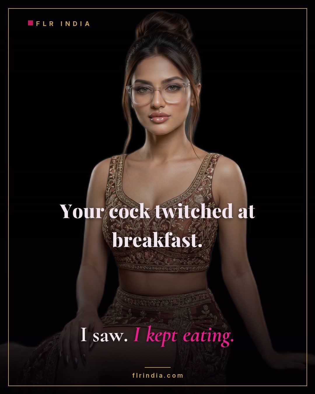 Cruel wife caption — his caged cock twitched at breakfast; she saw and kept eating.