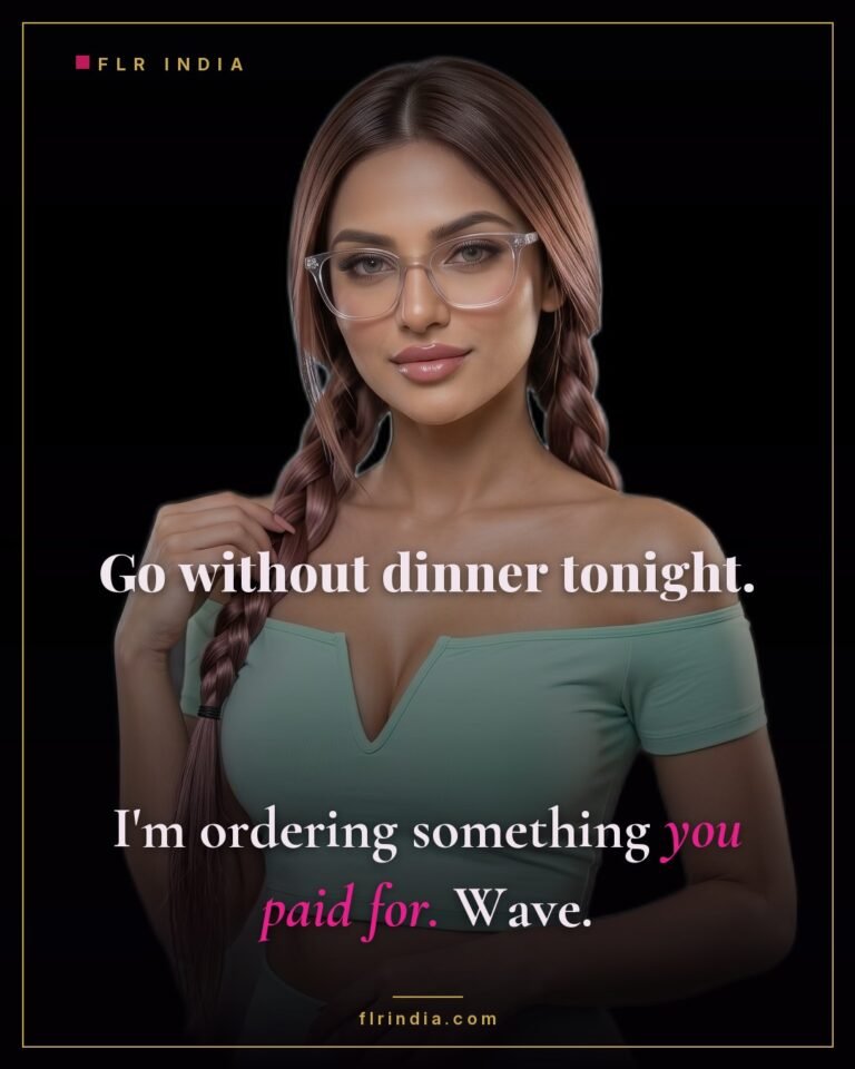 Findom caption — Goddess eats what her hungry paypig paid for.
