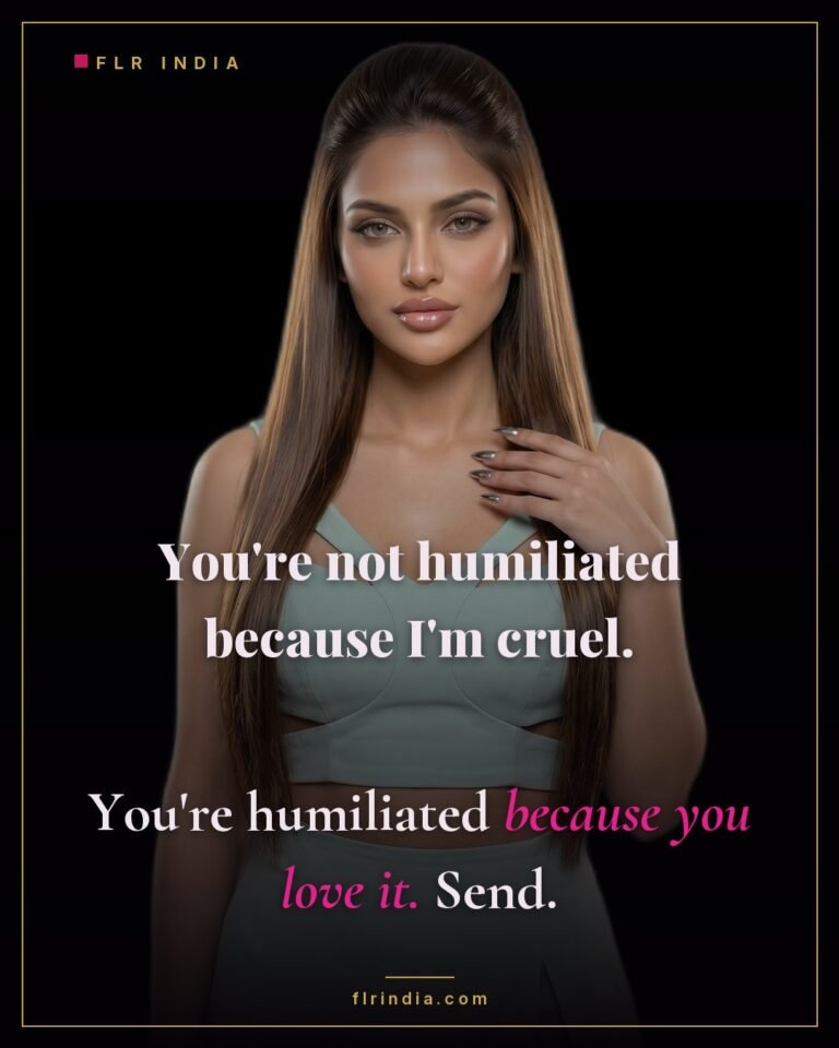 Findom caption — Goddess says her paypig loves his own humiliation.