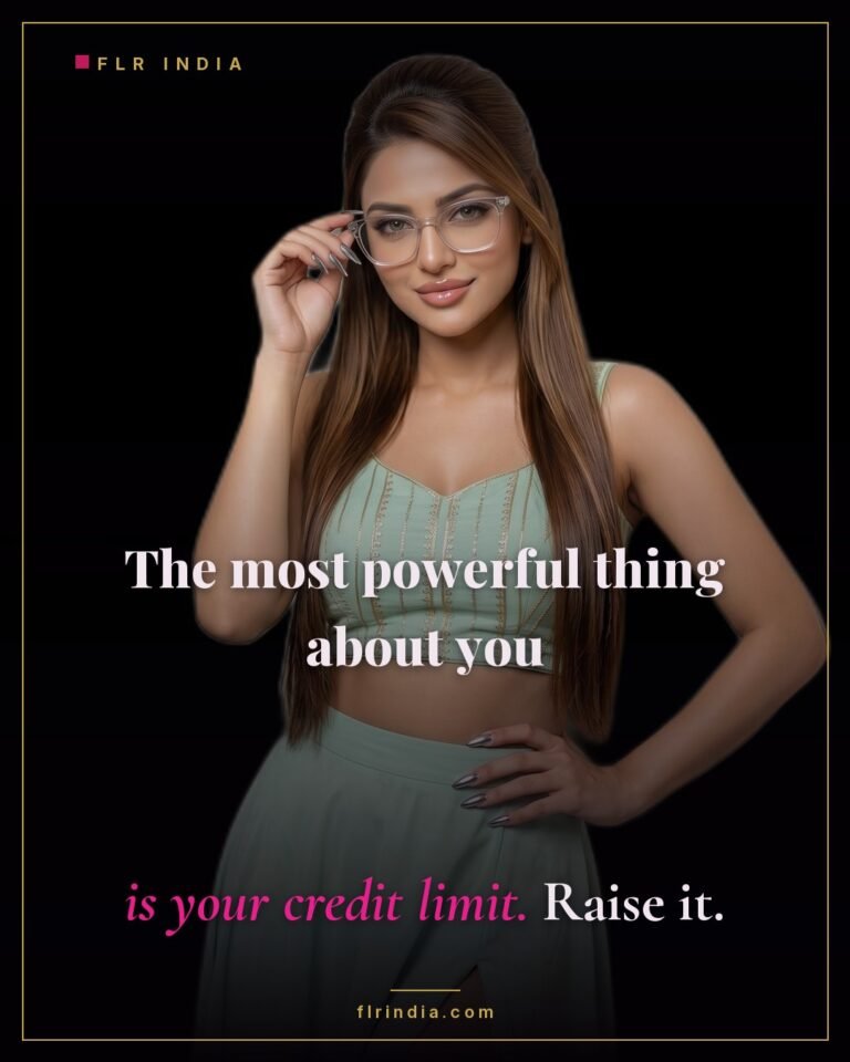 Findom caption — Goddess says her paypig's power is his credit limit.