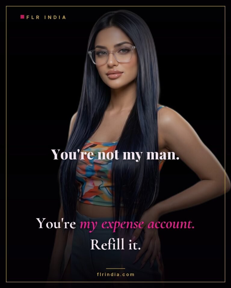 Findom caption — Goddess treats her paypig as an expense account to refill.