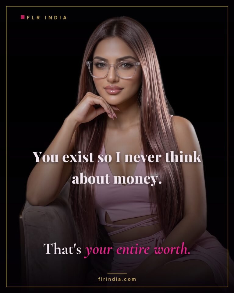 Findom caption — Goddess reduces her paypig's worth to funding her.