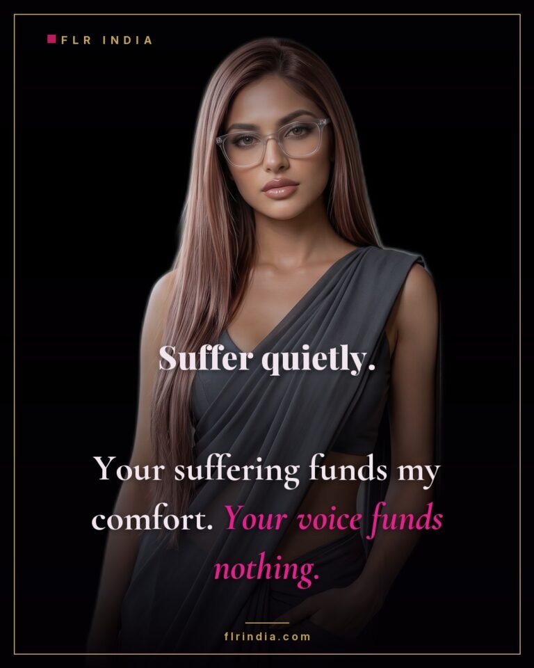 Findom caption — Goddess funds her comfort with her paypig's silent suffering.