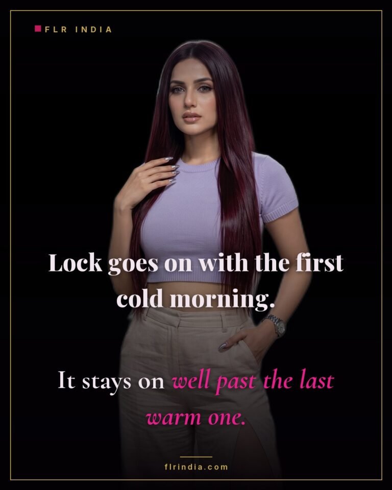 Locktober chastity caption — wife locks her husband at the first cold morning and keeps him past the last warm one.