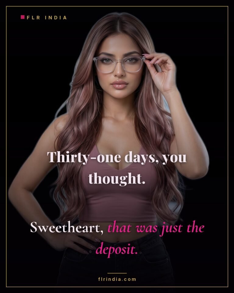 Locktober chastity caption — wife tells her husband the thirty-one days he expected were only a deposit.