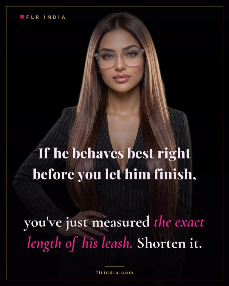 Orgasm control caption — a man's best behaviour before release reveals the exact length of his leash.