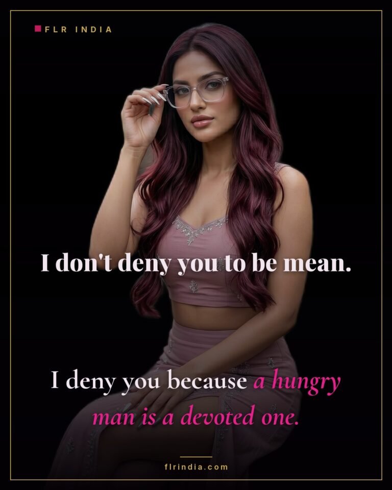 Orgasm denial caption — wife denies her husband to keep him hungry and devoted.