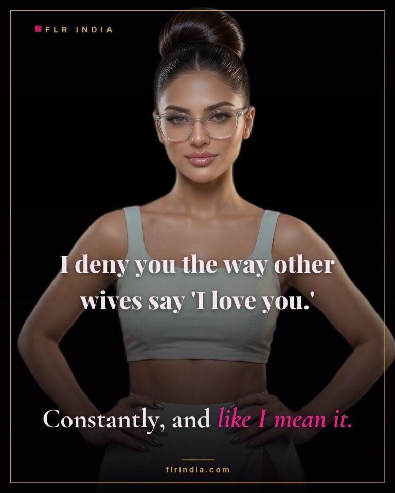 Orgasm denial caption — wife denies her husband constantly and sincerely as an act of love.