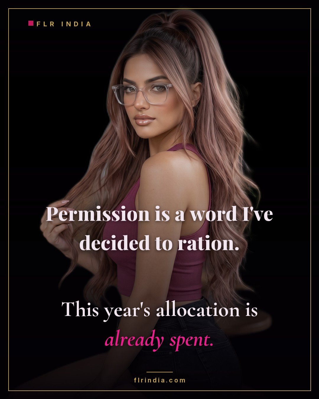 Orgasm denial caption — keyholder wife rations permission and tells her husband this year's is already spent.