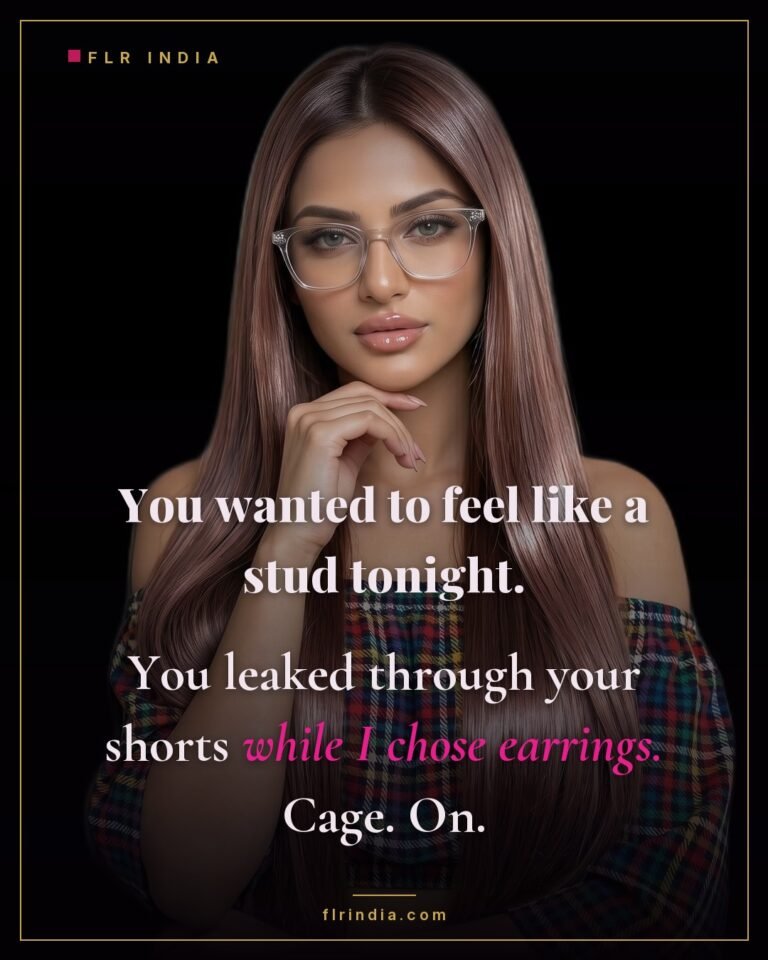 Premature ejaculation caption — wife's husband leaks before anything happens, dashing his hopes, so she cages him.