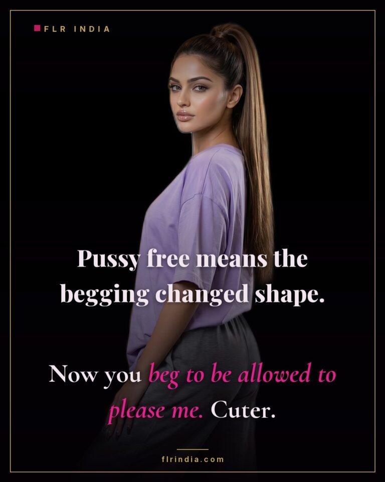 Pussy free caption — wife's husband now begs only to be allowed to please her.