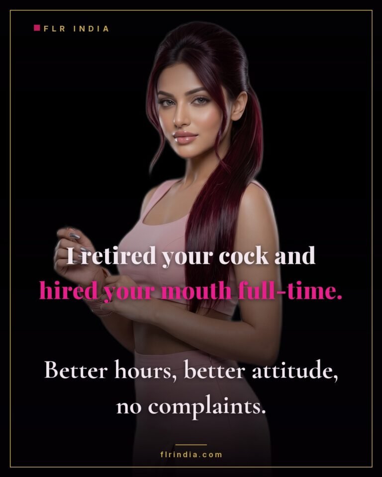 Pussy free caption — wife retires her husband's cock and puts his mouth on full-time duty.