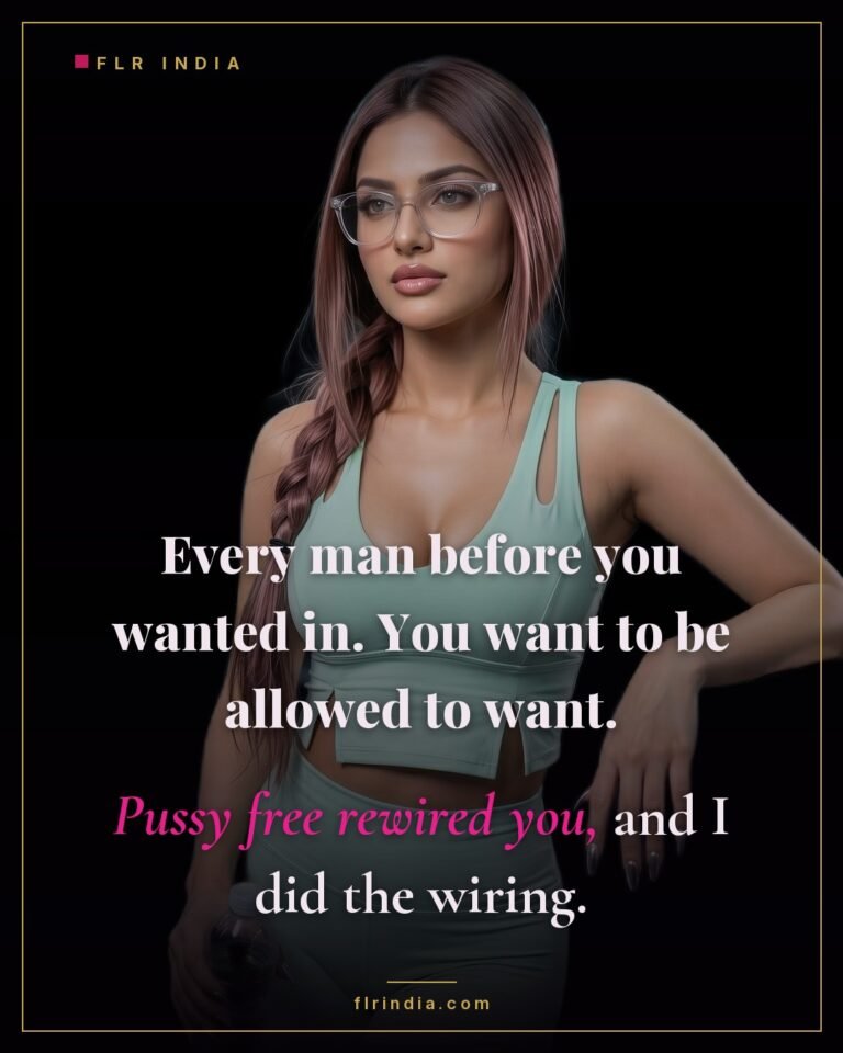 Pussy free caption — wife explains how being pussy free rewired her husband's whole desire.
