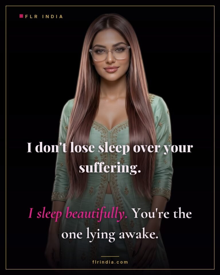 Strict FLR chastity caption — strict wife sleeps beautifully while her denied husband lies awake.