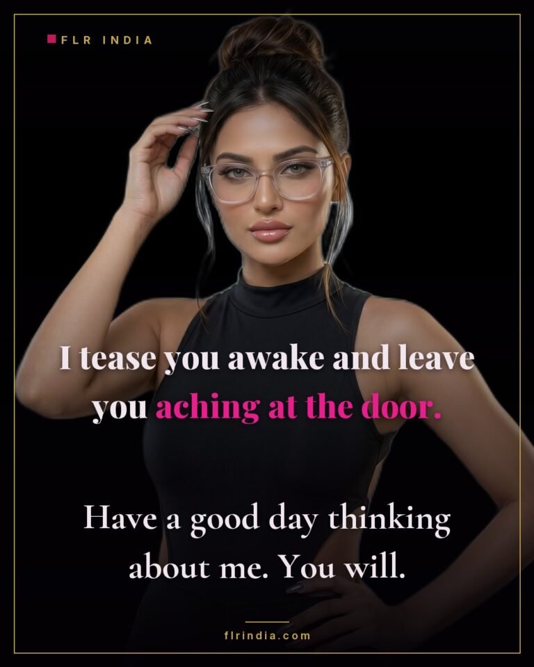 Tease and denial caption — wife teases her husband each morning and sends him off aching.