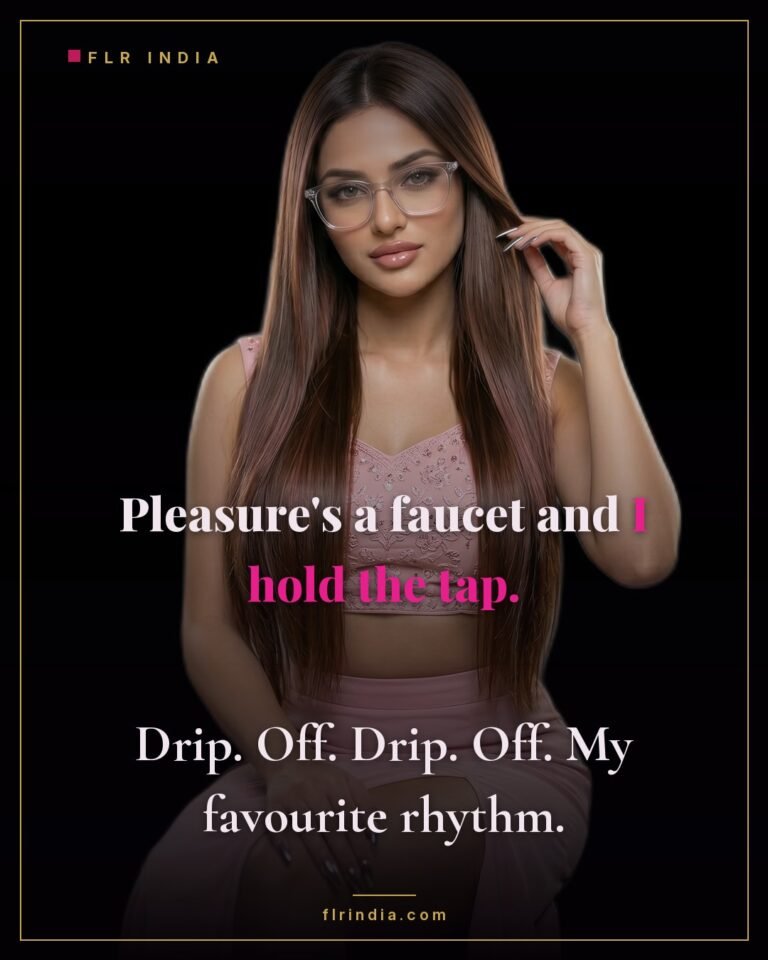 Tease and denial caption — wife controls her husband's pleasure like a tap she turns on and off.