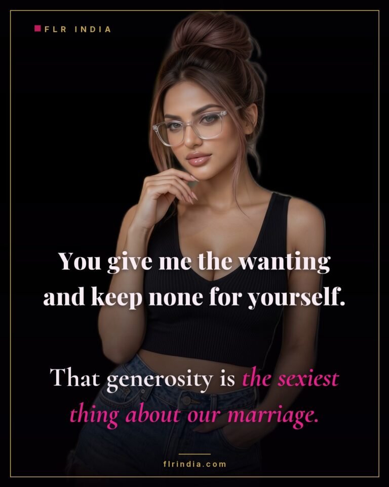 Intimate wife-voice chastity caption — wife calls her husband's selfless wanting the sexiest thing in their marriage.