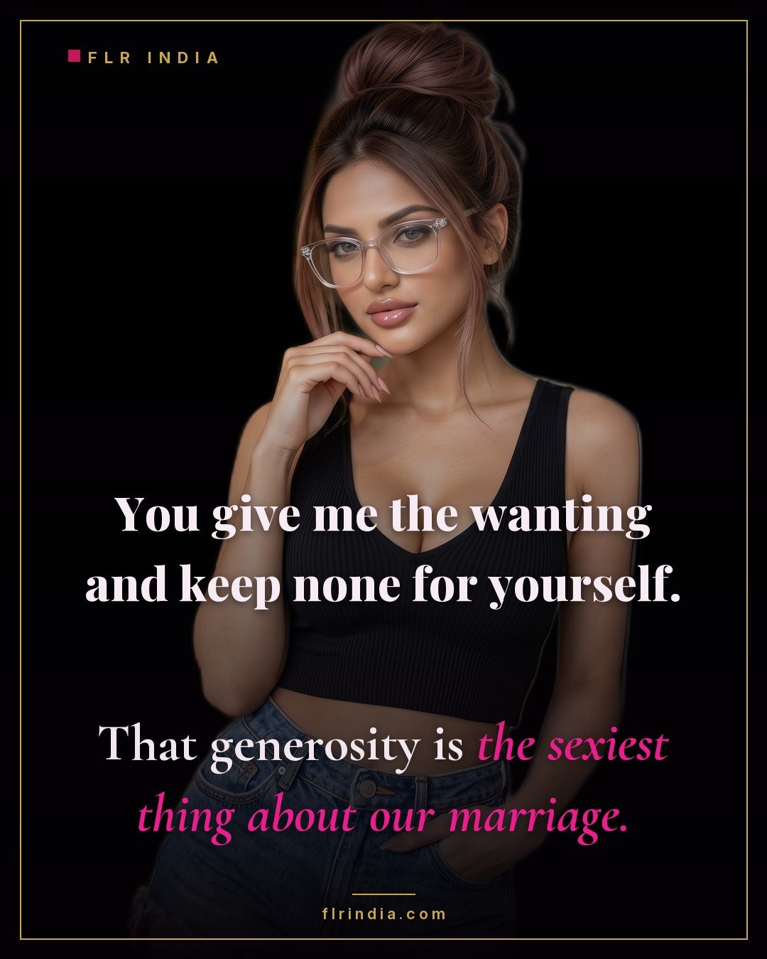 Intimate wife-voice chastity caption — wife calls her husband's selfless wanting the sexiest thing in their marriage.