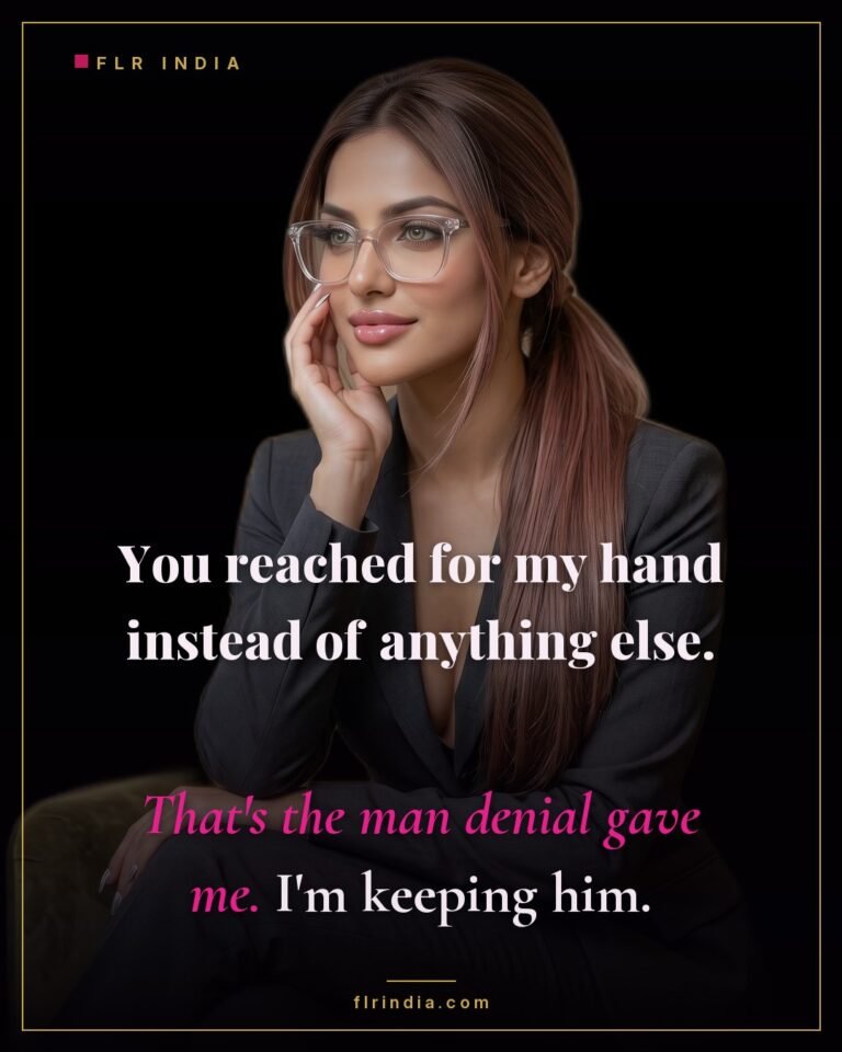 Intimate wife-voice chastity caption — wife cherishes the tender man that denial made of her husband.