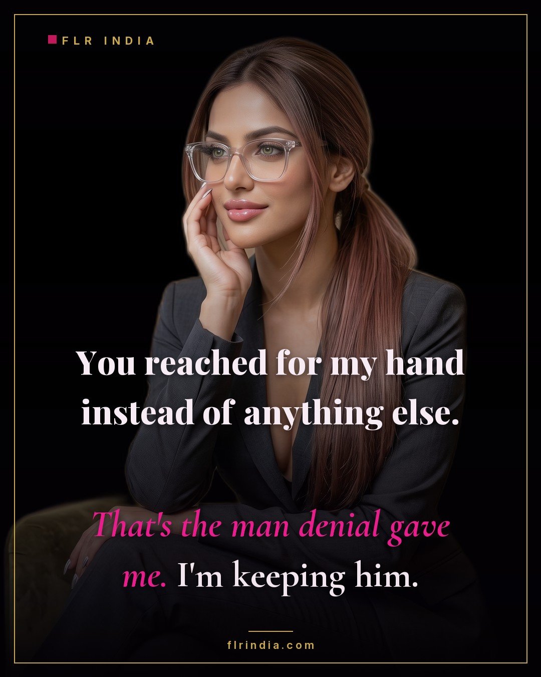 Intimate wife-voice chastity caption — wife cherishes the tender man that denial made of her husband.