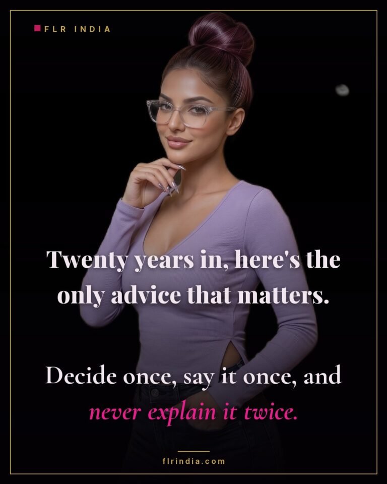 FLR tips caption — twenty years of female led marriage distilled into one rule.