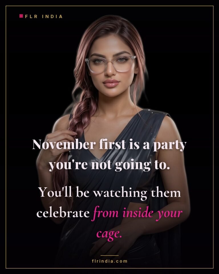 Locktober caption — everyone else unlocks in November and he stays caged.