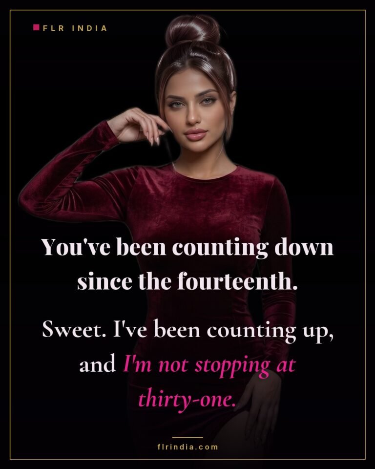 Locktober caption — he counts down to the end while she counts past it.