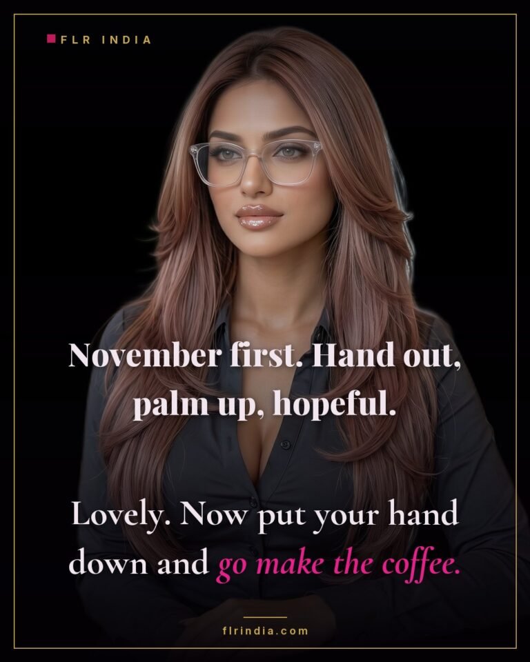 Locktober caption — November first arrives and the key stays exactly where it is.