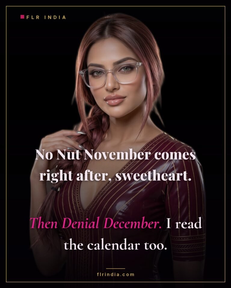 Locktober caption — Locktober runs straight into November and December denial.