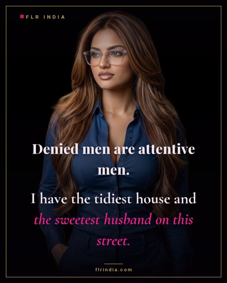 Orgasm denial caption — denial makes him the most attentive husband on the street.