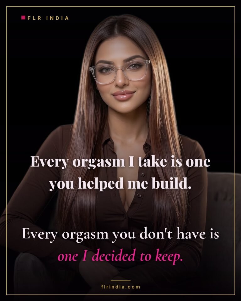 Orgasm denial caption — she keeps the orgasms he is denied and he helps her have hers.