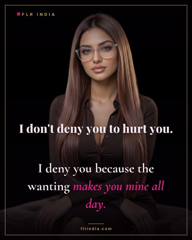 Orgasm denial caption — wife denies her husband so the wanting keeps him hers all day.