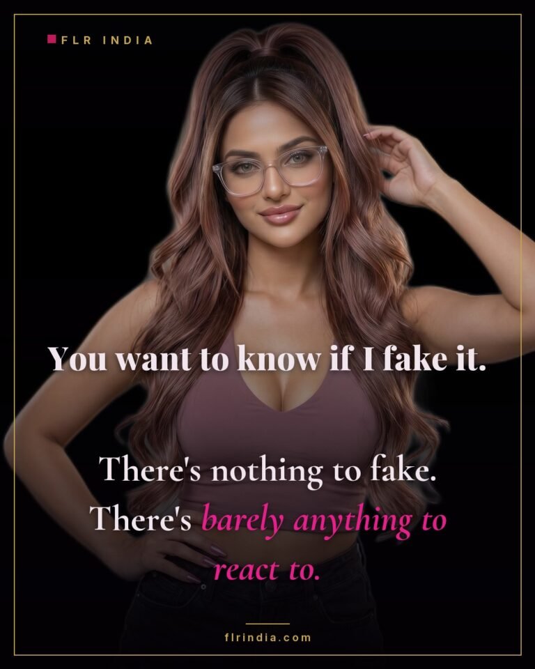 Premature ejaculation caption — there isn't enough happening for her to fake a response.