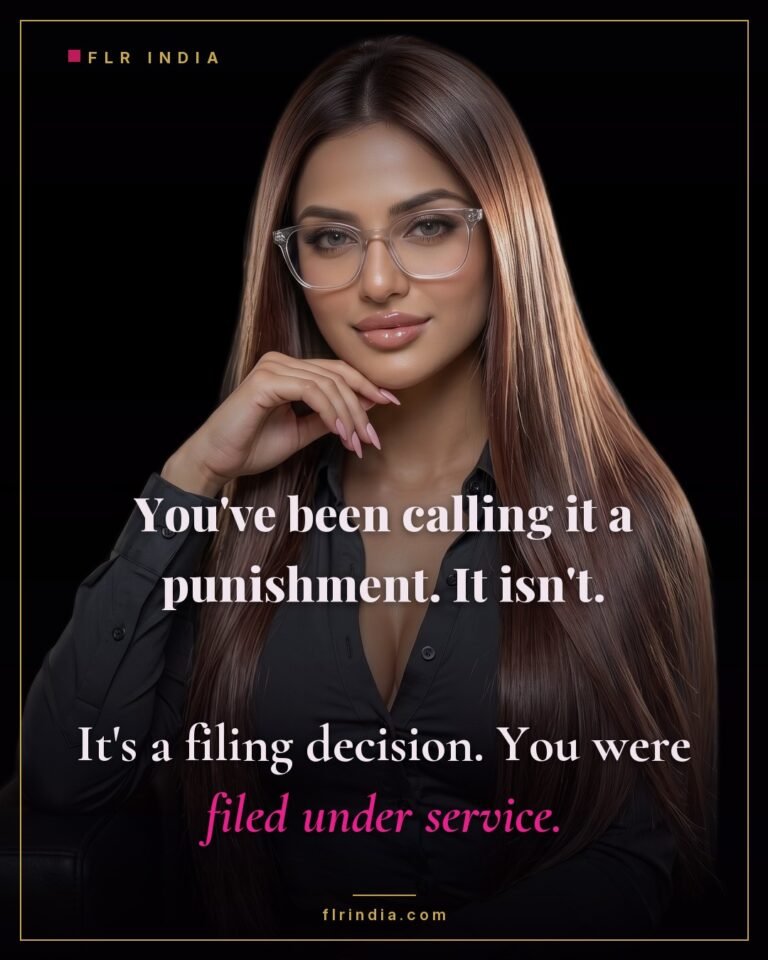 Pussy free caption — wife reframes losing access as being reclassified as service.
