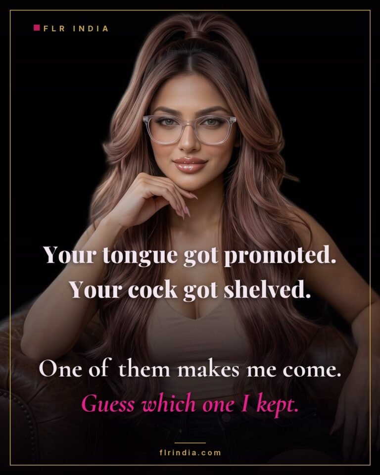 Pussy free caption — wife keeps her husband's tongue in service and shelves his cock.