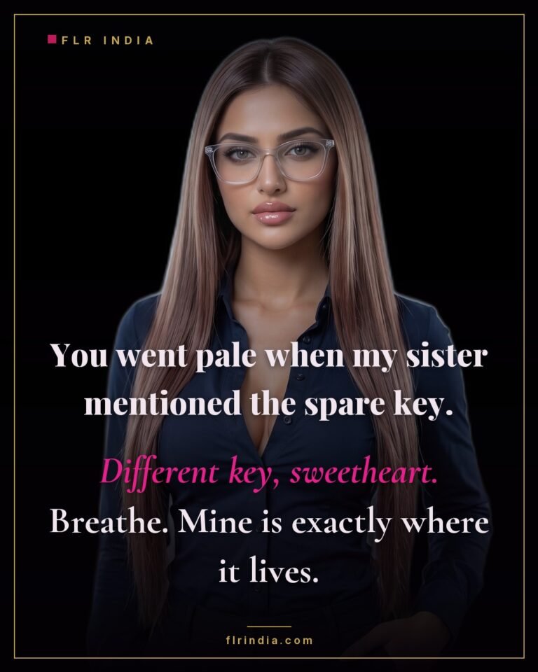Secret sister caption — an innocent mention of a key nearly gives him away.