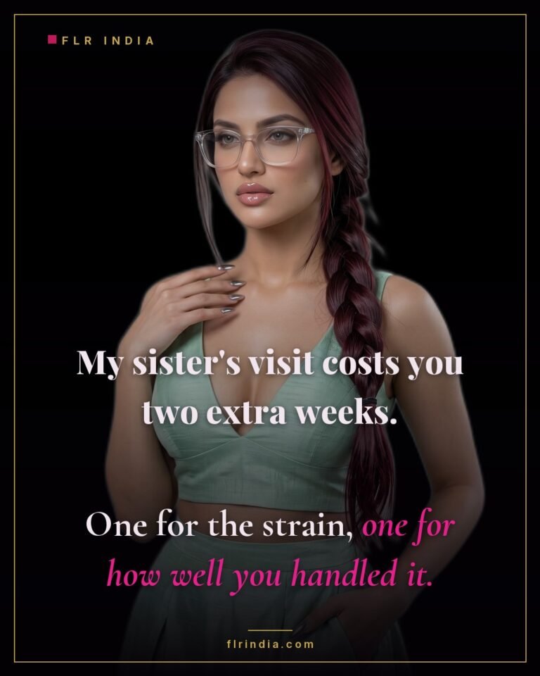 Secret sister caption — the visit adds two weeks to his lock, for two different reasons.