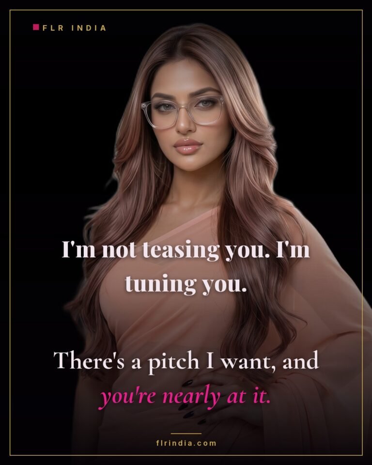 Tease and denial caption — the teasing is deliberate training, not play.