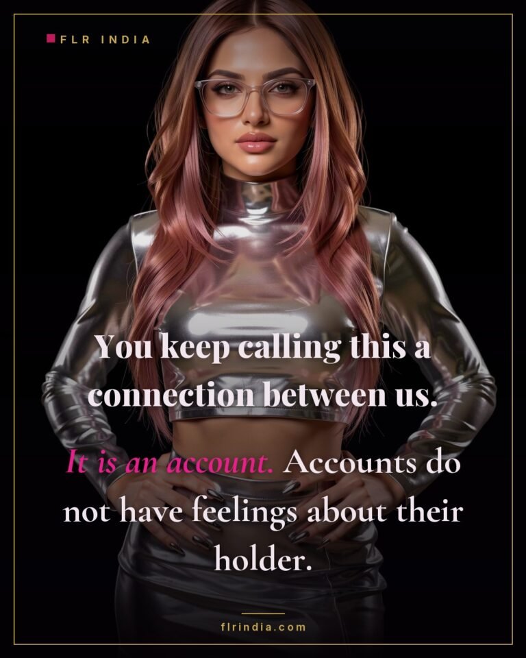 Findom caption: the paypig is reminded he is an account and not a partner.