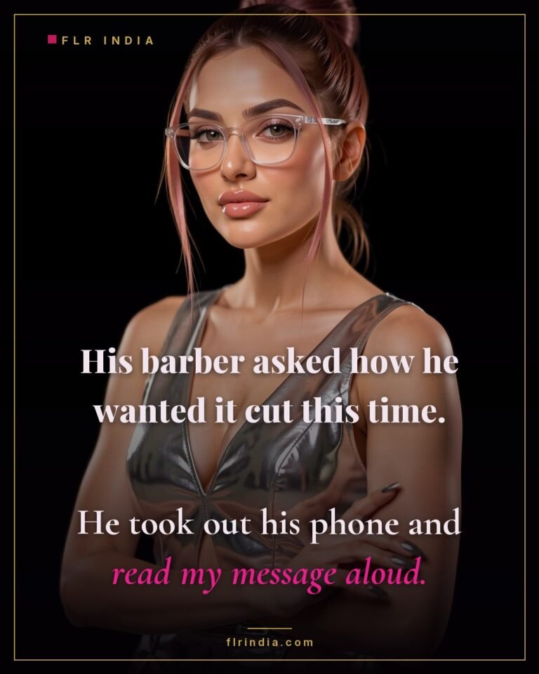 FLR meme caption: even a haircut is decided by his wife.