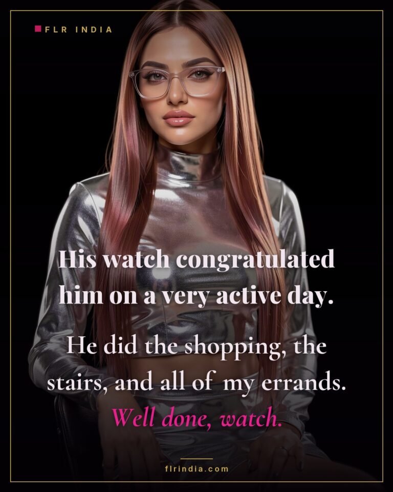 FLR meme caption: a fitness tracker rewards a husband for a day of service.